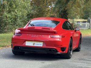 2014 Porsche 911 3.8 T 991 Turbo in Red — image 2