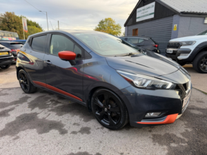 2017 Nissan Micra 0.9 Ig-T Tekna Hatchback 5dr Petrol Manual Euro 6 (s/s) (90 Ps) in Grey — image 3