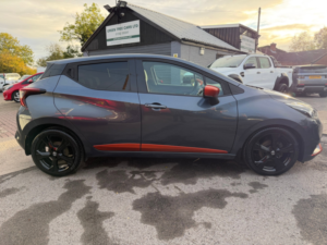 2017 Nissan Micra 0.9 Ig-T Tekna Hatchback 5dr Petrol Manual Euro 6 (s/s) (90 Ps) in Grey — image 5