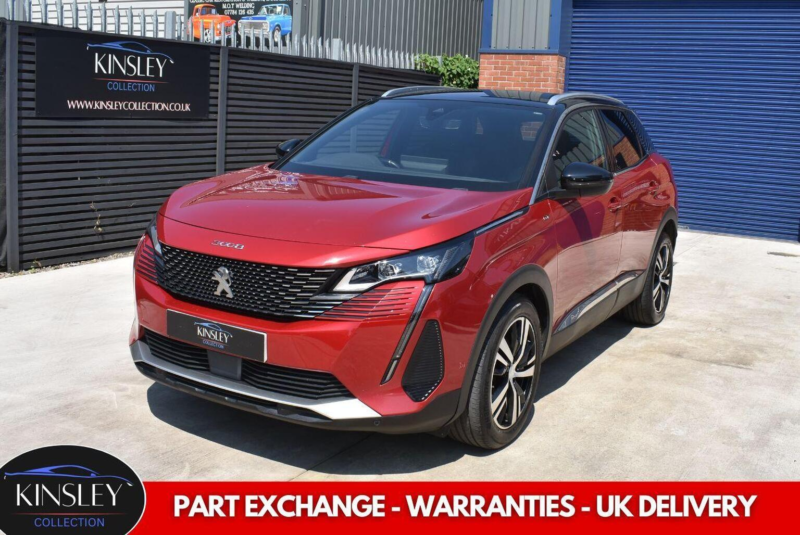 2021 Peugeot 3008 1.5 Bluehdi Gt Euro 6 (s/s) 5dr in Red — image 1