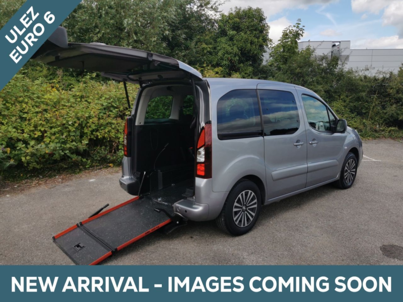 2017 Peugeot Partner Tepee 5 SEAT Auto Wheelchair Accessible Disabled Access Ramp Car in Grey — image 1