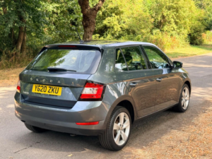 2020 Skoda Fabia 1.0 Tsi Se L Euro 6 (s/s) 5dr in Grey — image 5