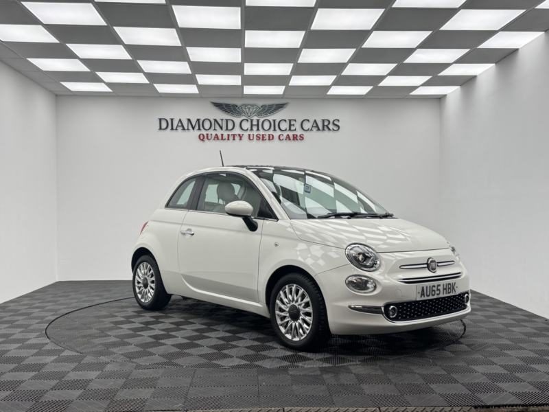 2015 Fiat 500 1.2 500 My17 1.2 69hp Lounge in White — image 1