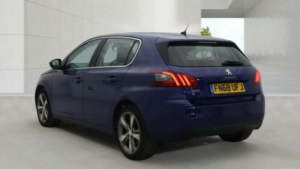 2018 Peugeot 308 1.2 Puretech Gpf Allure Euro 6 (s/s) 5dr in Blue — image 4