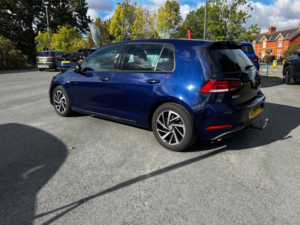 2019 Volkswagen Golf 1.5 Tsi Evo Match Euro 6 (s/s) 5dr in Blue — image 4