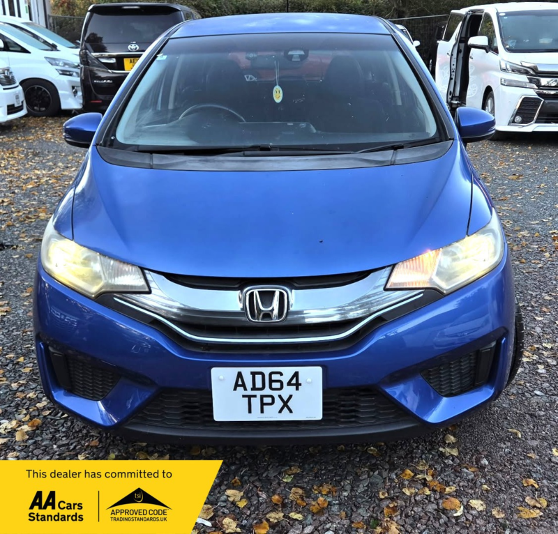 2014 Honda Fit 1.5l Hybrid- Ulez/caz Pass-Genuine Low Mileage Free 15months Gold Warranty & 12months Aa Breakdown Cover in Blue — image 1