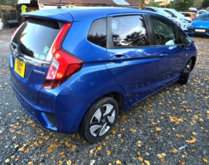 2014 Honda Fit 1.5l Hybrid- Ulez/caz Pass-Genuine Low Mileage Free 15months Gold Warranty & 12months Aa Breakdown Cover in Blue — image 4