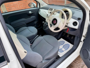 2012 Fiat 500 1.2 Lounge Euro 5 (s/s) 3dr in White — image 3