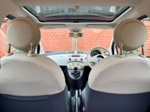 2012 Fiat 500 1.2 Lounge Euro 5 (s/s) 3dr in White — image 6