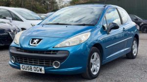 2009 Peugeot 207 1.4 Sport 3dr in Blue — image 3