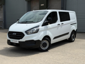 2024 Ford Transit Custom 2.0 300 Ecoblue Leader Crew Van L1 H1 Euro 6 (s/s) 5dr in White — image 4
