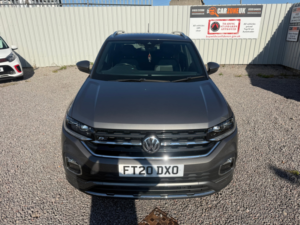 2020 Volkswagen T-Cross 1.0 Tsi R-Line SUV 5dr Petrol Manual Euro 6 (s/s) (115 Ps) in Grey — image 3