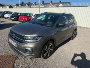 2020 Volkswagen T-Cross 1.0 Tsi R-Line SUV 5dr Petrol Manual Euro 6 (s/s) (115 Ps) in Grey — image 4