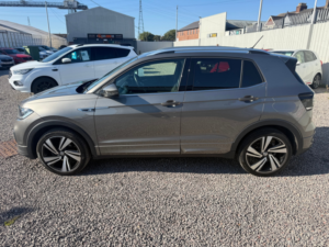 2020 Volkswagen T-Cross 1.0 Tsi R-Line SUV 5dr Petrol Manual Euro 6 (s/s) (115 Ps) in Grey — image 5