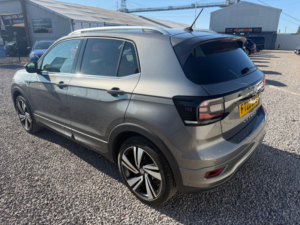 2020 Volkswagen T-Cross 1.0 Tsi R-Line SUV 5dr Petrol Manual Euro 6 (s/s) (115 Ps) in Grey — image 6