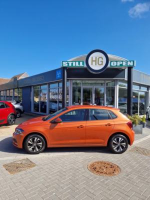2018 Volkswagen Polo 1.0 Tsi Se Euro 6 (s/s) 5dr in Orange — image 2