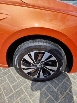 2018 Volkswagen Polo 1.0 Tsi Se Euro 6 (s/s) 5dr in Orange — image 3