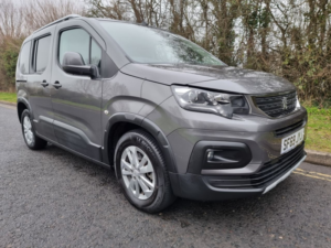 2019 Peugeot Rifter 3 SEAT Auto Wheelchair Accessible Disabled Access Vehicle Wav in Grey — image 3