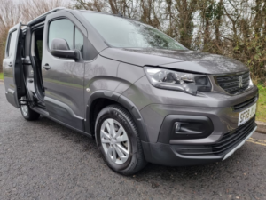 2019 Peugeot Rifter 3 SEAT Auto Wheelchair Accessible Disabled Access Vehicle Wav in Grey — image 4
