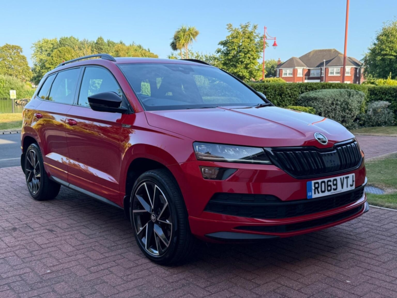 2019 Skoda Karoq 2.0 Tdi Sportline 4WD Euro 6 (s/s) 5dr in Red — image 1