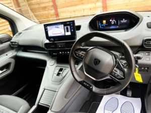 2024 Peugeot Rifter 4 SEAT Auto Wheelchair Accessible Disabled Access Vehicle Wav in Blue — image 2
