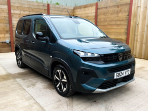 2024 Peugeot Rifter 4 SEAT Auto Wheelchair Accessible Disabled Access Vehicle Wav in Blue — image 5