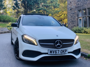 2017 Mercedes-Benz A Class 2.1 A200d Amg Line in White — image 2