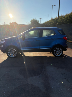 2018 Ford Ecosport 1.5 Ecoblue Titanium SUV 5dr Diesel Manual AWD Euro 6 (s/s) (125 Ps) in Blue — image 2