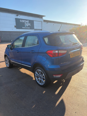 2018 Ford Ecosport 1.5 Ecoblue Titanium SUV 5dr Diesel Manual AWD Euro 6 (s/s) (125 Ps) in Blue — image 3