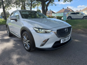 2015 Mazda Cx-3 1.5 Skyactiv-D Sport Nav in Silver — image 3