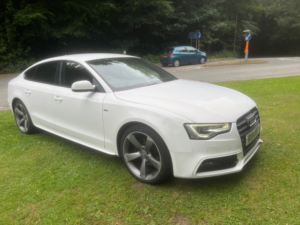 2014 Audi A5 2.0 Tdi Black Edition in White — image 2