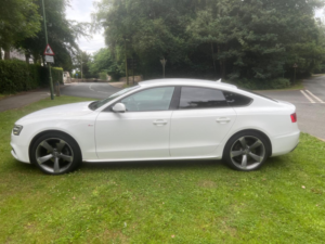 2014 Audi A5 2.0 Tdi Black Edition in White — image 5