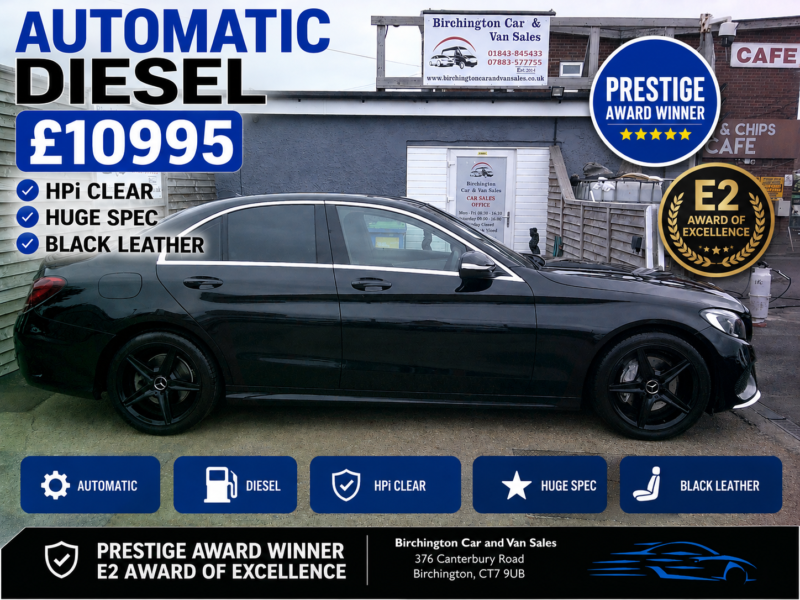 2014 Mercedes-Benz C Class 2.1 C220 Bluetec Amg Line in Black — image 1