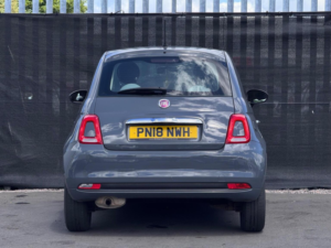 2018 Fiat 500 1.2 Pop Euro 6 (s/s) 3dr in Grey — image 6
