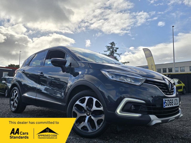 2018 Renault Captur 0.9 Tce Energy Gt Line SUV 5dr Petrol Manual Euro 6 (s/s) (90 Ps) in Blue — image 1