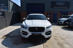 2018 Jaguar F-Pace 2.0 D180 R-Sport Auto Euro 6 (s/s) 5dr in White — image 2