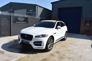 2018 Jaguar F-Pace 2.0 D180 R-Sport Auto Euro 6 (s/s) 5dr in White — image 3