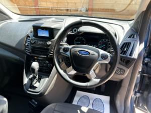 2022 Ford Grand Tourneo Connect Drive From Passenger Up Front Wheelchair Accessible Disabled Access Vehicle Wav in Blue — image 2