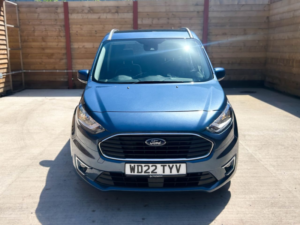 2022 Ford Grand Tourneo Connect Drive From Passenger Up Front Wheelchair Accessible Disabled Access Vehicle Wav in Blue — image 6
