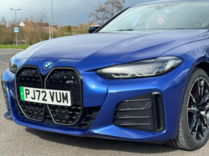 2022 BMW I4 M50 83.9kwh Gran Coupe Auto 4WD 5dr in Blue — image 2