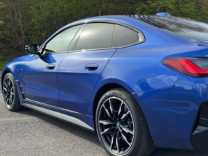 2022 BMW I4 M50 83.9kwh Gran Coupe Auto 4WD 5dr in Blue — image 3