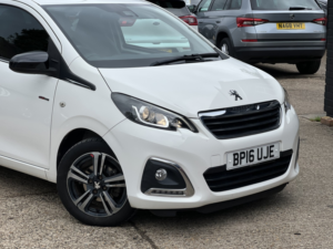 2016 Peugeot 108 1.2 Puretech Gt Line in White — image 3