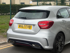 2017 Mercedes-Benz A Class 1.5 A180d Amg Line Euro 6 (s/s) 5dr in Silver — image 5