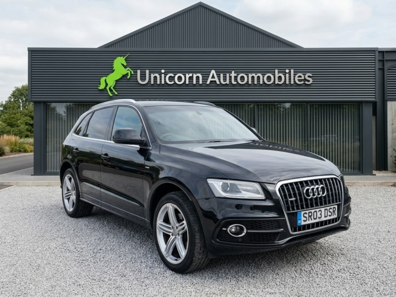 2014 Audi Q5 2.0 Tdi S Line Plus in Black — image 1