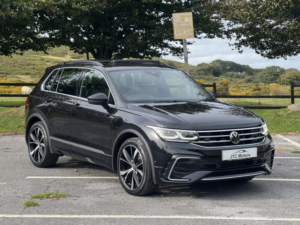 2021 Volkswagen Tiguan 1.5 Tsi 150 R-Line 5dr Auto, Black, Petrol + Pan Roof / Great History in Black — image 6
