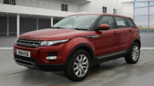 2014 Land Rover Range Rover Evoque 2.2 Sd4 Pure Tech Auto 4WD Euro 5 (s/s) 5dr in Red — image 3