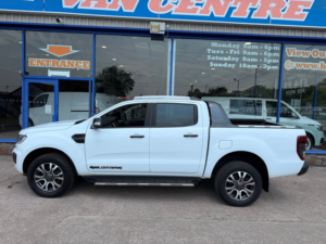 2023 Ford Ranger 2.0 Ecoblue Wildtrak Pickup Double Cab 4dr Diesel Auto 4WD 213 Ps in White — image 3