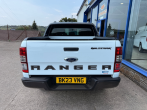 2023 Ford Ranger 2.0 Ecoblue Wildtrak Pickup Double Cab 4dr Diesel Auto 4WD 213 Ps in White — image 5