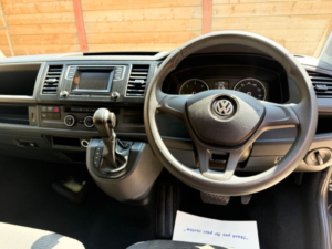 2018 Volkswagen Transporter Lwb 7 SEAT Auto Wheelchair Accessible Disabled Access Vehicle Wav in Black — image 2