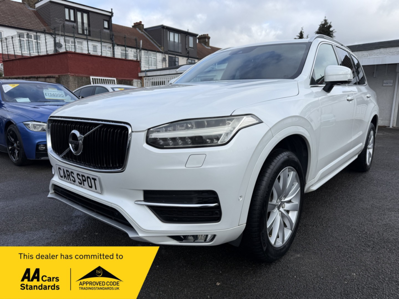 2016 Volvo Xc90 2.0 T5 Momentom AWD Fresh Import Verified Mile Finance Avb in White — image 1